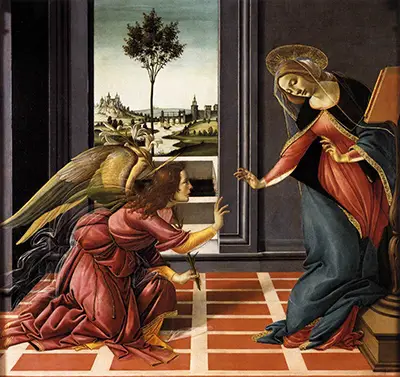Cestello Annunciation Sandro Botticelli
